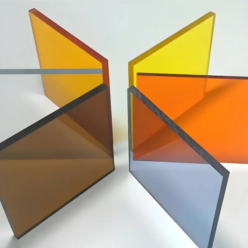 colored translucent acrylic sheet